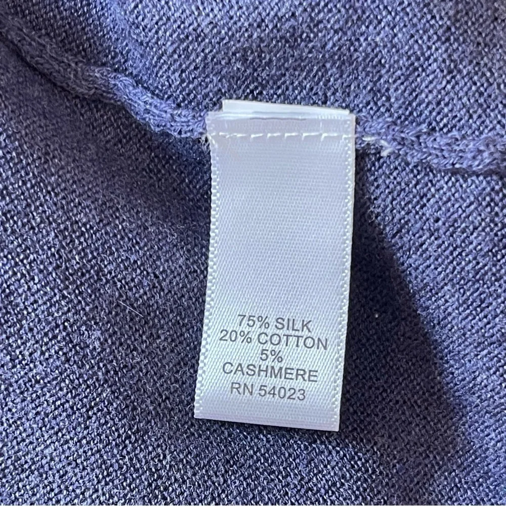 Banana Republic Luxury Blend Silk Cashmere Blend V-Neck Sweater Men’s Size XL